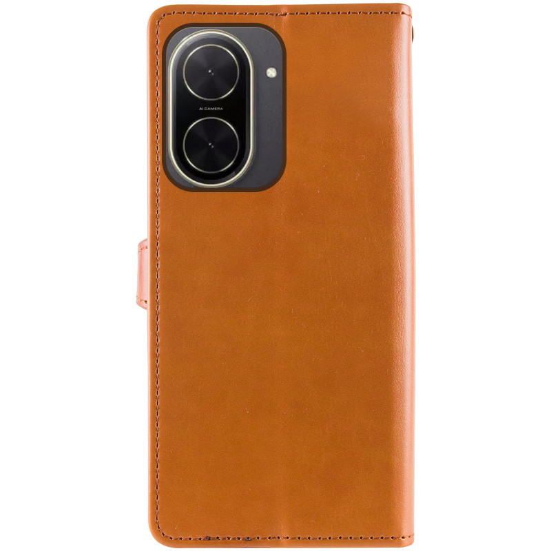 Фото Шкіряний чохол-книжка GETMAN Gallant (PU) для Xiaomi Poco C71 (Коричневий) в маназині vchehle.ua