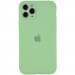 Чохол Silicone Case Full Camera Protective (AA) на Apple iPhone 12 Pro (6.1") (М'ятний / Mint)