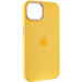 Чохол Silicone Case Metal Buttons (AA) на Apple iPhone 12 Pro Max (6.7") (Жовтий / Bright Yellow)