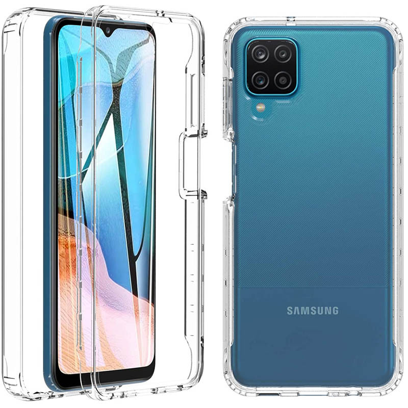 

Чохол TPU + PC Full Body з захистом 360 для Samsung Galaxy A12 (Прозорий) 1111221