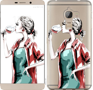 

Чехол Девушка с бокалом для LeTV Max X900 841942