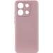 Чохол TPU GETMAN Liquid Silk Full Camera на Xiaomi Redmi Note 13 Pro 4G (Рожевий / Pink Sand)