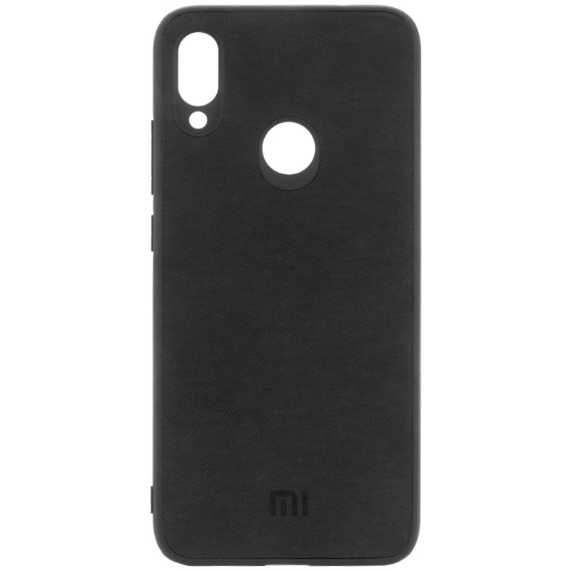 

TPU чехол Textile Logo для Xiaomi Redmi Note 7 Pro (Черный) 877177