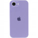 Чохол Silicone Case Full Camera Protective (AA) на Apple iPhone 16e (6.1") (Бузковий / Dasheen)