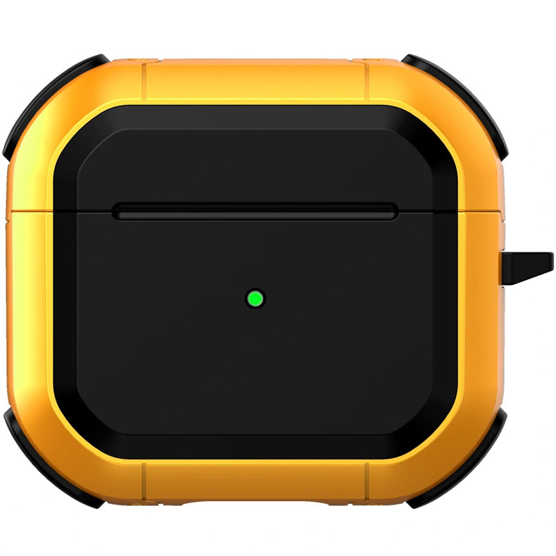 Футляр протиударний Black Ed. для навушників Airpods 3 (Yellow)