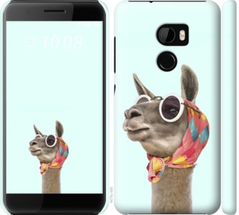

Чехол Модная лама для HTC One X10 753071