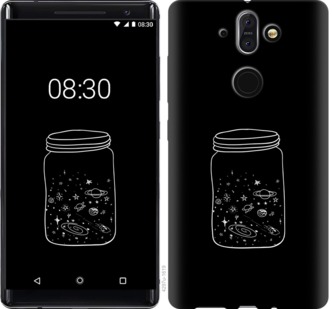 

Чохол Космос в банку на Nokia 8 Sirocco 729201