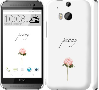 

Чохол Півонія на HTC One M8 754360