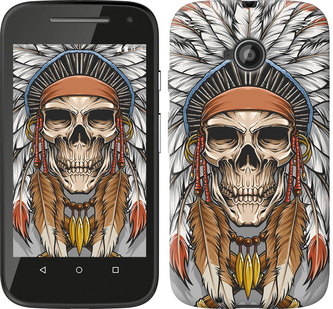 

Чохол Череп індіанця на Motorola Moto E2 641310