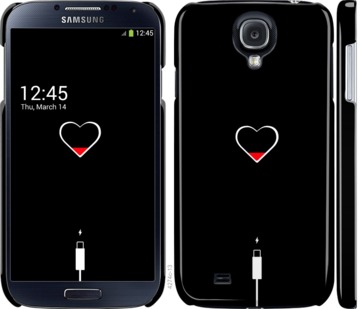

Чехол Подзарядка сердца для Samsung Galaxy S4 i9500 721038