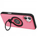 Фото TPU+Textured PC Magnet для Apple iPhone 16 (6.1") (Pink) на vchehle.ua