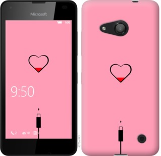 

Чехол Подзарядка сердца1 для Microsoft Lumia 550 730502