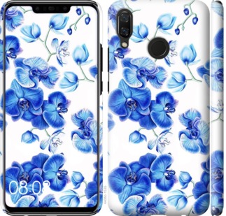 

Чехол Голубые орхидеи для Huawei Nova 3 725221