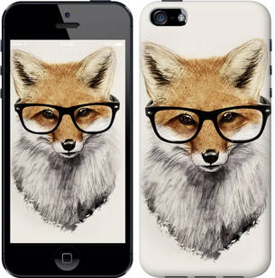

Чехол Лис в очках для Apple iPhone 5S 634191
