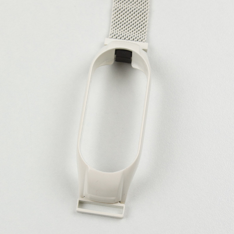 Купити Ремінець Milanese Loop Design для Xiaomi Mi Band 7 (White) на vchehle.ua