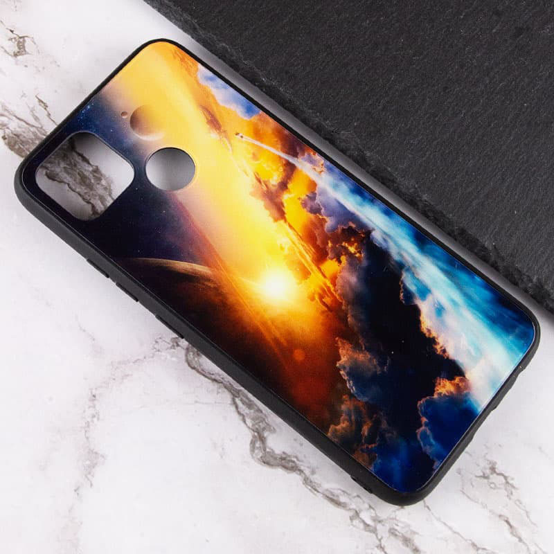 Фото TPU+Glass чохол Diversity на Xiaomi Redmi 9C (Above the clouds) в маназині vchehle.ua