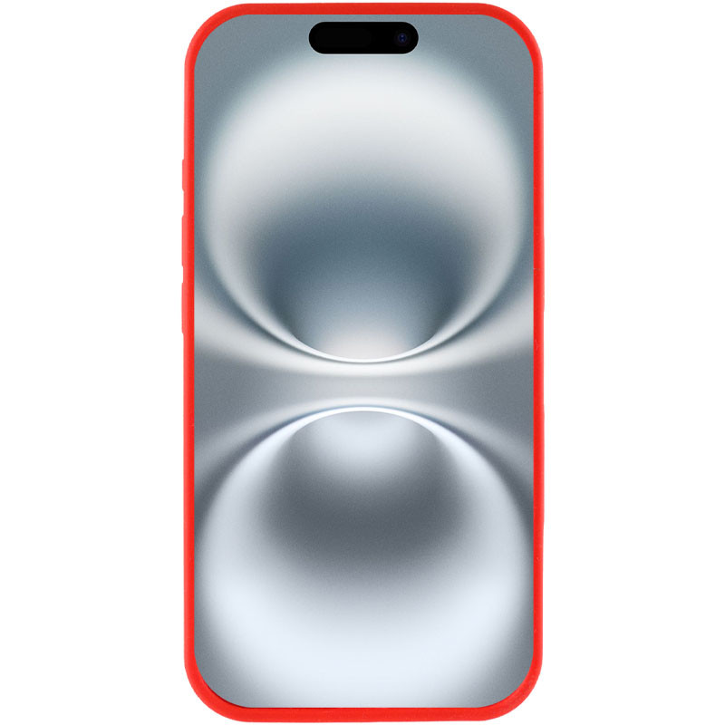 Фото Чохол Silicone Case Full Camera Protective (AA) на Apple iPhone 16e (6.1") (Червоний / Red) на vchehle.ua