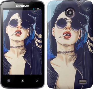 

Чохол Дівчина на стилі на Lenovo A820 643729