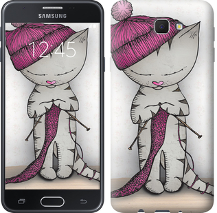 

Чохол Кішка рукодільниця на Samsung Galaxy J5 Prime 584126