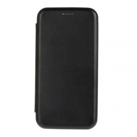 Кожаный чехол-книжка Classy для Xiaomi Redmi 7A (Черный)