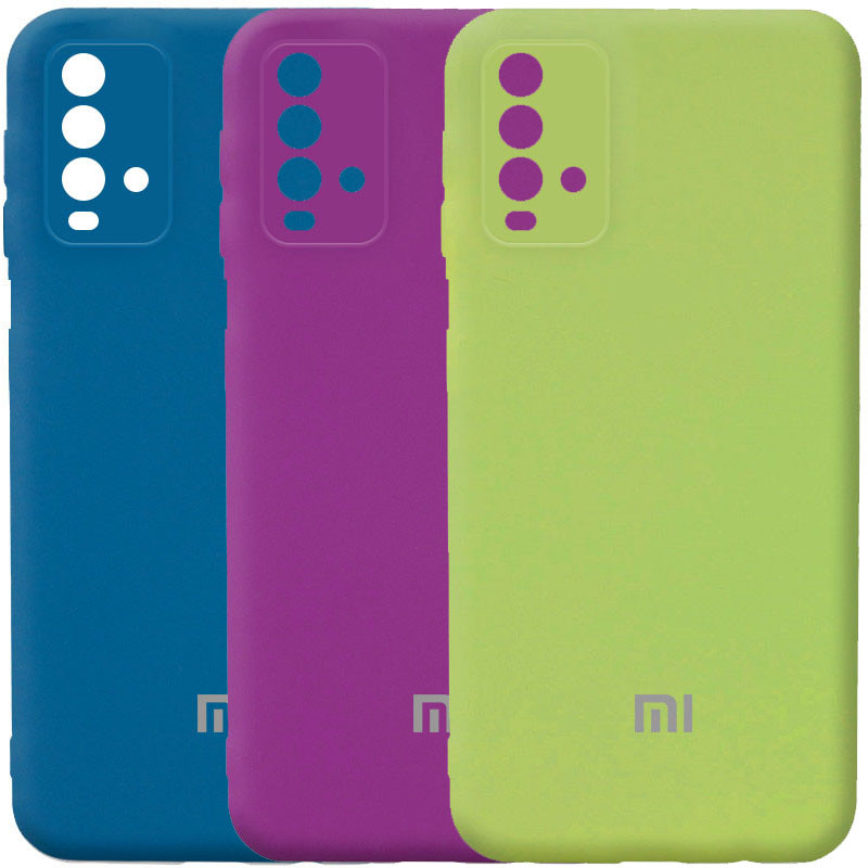 Чехол Silicone Cover Full Camera (AA) для Xiaomi Redmi Note 9 4G / Redmi 9 Power / Redmi 9T