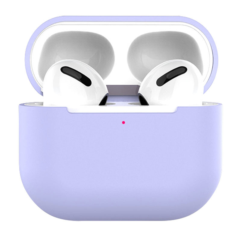 

Силіконовий футляр для навушників AirPods 3 (Бузковий / Dasheen) 1213244