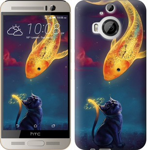 

Чехол Кошкин сон для HTC One M9 Plus 157227