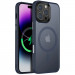 TPU+PC чохол Metal Buttons with Magnetic Safe Colorful на Apple iPhone 16 Pro Max (6.9") (Синій)