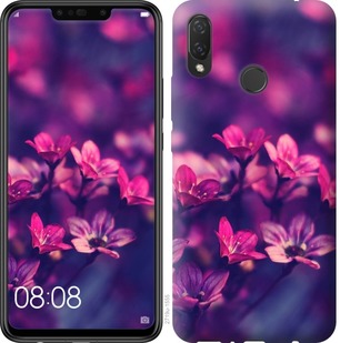 

Чохол Пурпурні квіти на Huawei Nova 3 668258
