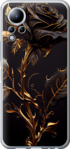 Чохол Троянда 3 на Infinix Note 12