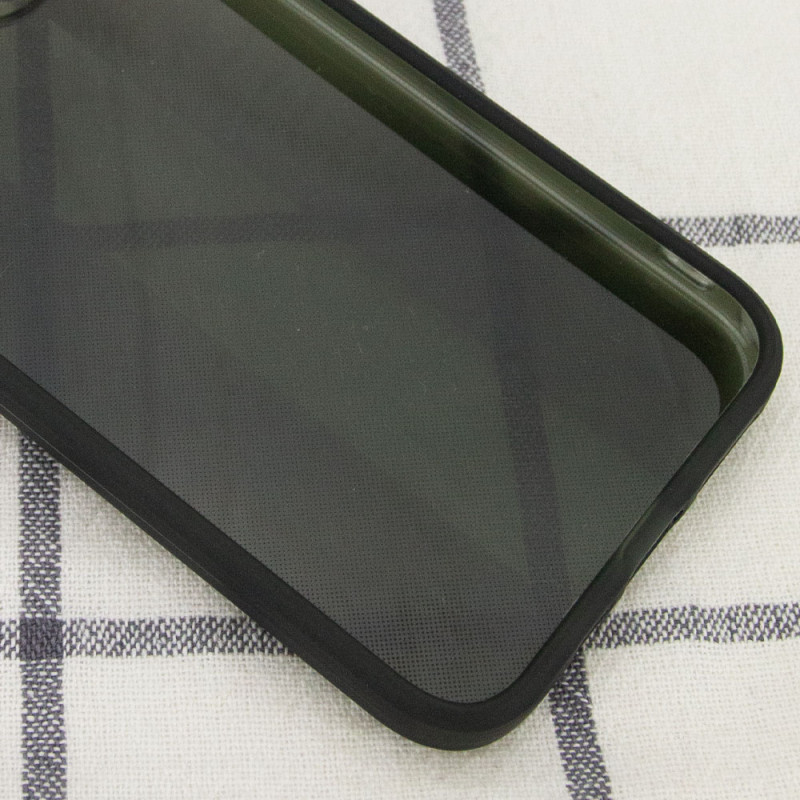 Фото Чехол TPU Glossy Line Full Camera для Apple iPhone 12 Pro (6.1") (Черный) в магазине vchehle.ua