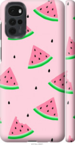 Чехол Розовый арбуз для Motorola G22