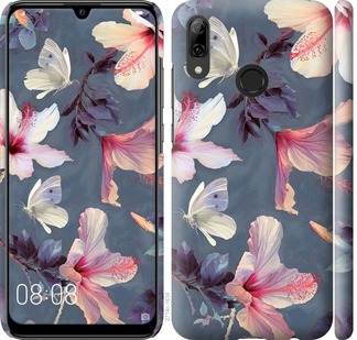 

Чехол Нарисованные цветы для Huawei P Smart 2019 698158