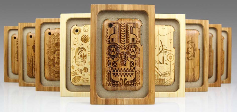 grove iphone case bamboo