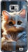 Чохол White cat на Samsung Galaxy S2 i9100