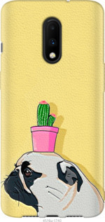 

Чехол Мопс с кактусом для OnePlus 7 795965