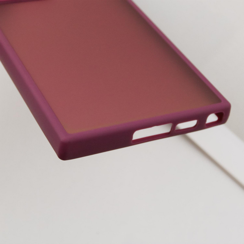 Замовити TPU+PC чохол Accent на Samsung Galaxy S23 Ultra (Magenta) на vchehle.ua