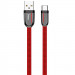 Купить Дата кабель Hoco U74 "Grand" Type-C (1.2m) (Красный) на vchehle.ua