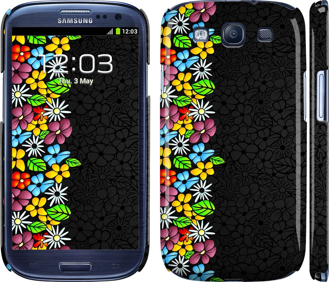 

Чохол квітковий орнамент на Samsung Galaxy S3 i9300 102121