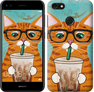 

Чохол Зеленоокий кіт в окулярах на Huawei P9 Lite mini 625399