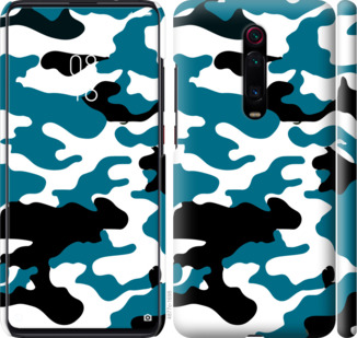Чохол Камуфляж прозорий фон на Xiaomi Mi 9T 913086