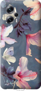 Чехол Нарисованные цветы для Xiaomi Redmi Note 11T Pro