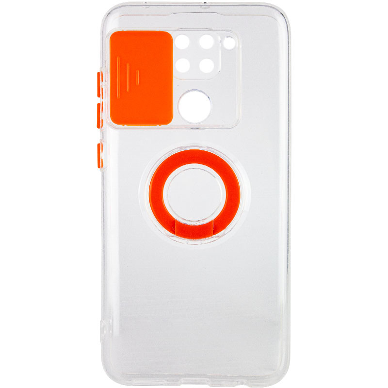 

Чохол Camshield ColorRing TPU зі шторкою для Xiaomi Redmi Note 9 (Помаранчевий) 1162409