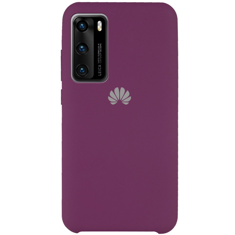 

Чехол Silicone Cover (AAA) для Huawei P40 (Фиолетовый / Grape) 909266