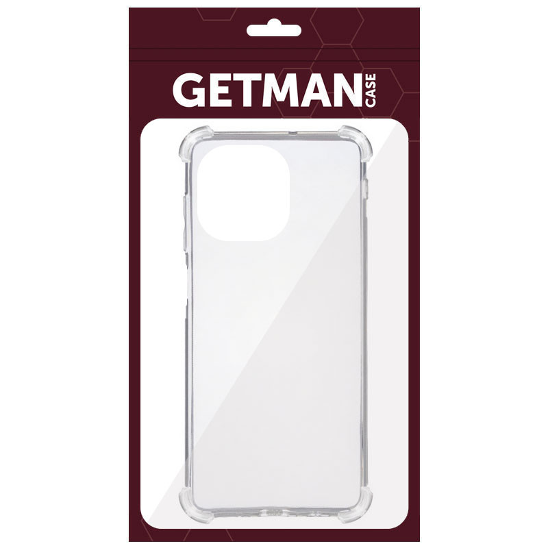 TPU чехол GETMAN Ease logo усиленные углы для ZTE Blade A73 4G (Бесцветный (прозрачный)) в магазине vchehle.ua