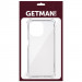 TPU чехол GETMAN Ease logo усиленные углы для ZTE Blade A73 4G (Бесцветный (прозрачный)) в магазине vchehle.ua