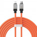 Дата кабель Baseus CoolPlay Series Type-C to Lightning 20W (1m) (CAKW00000) (Orange)