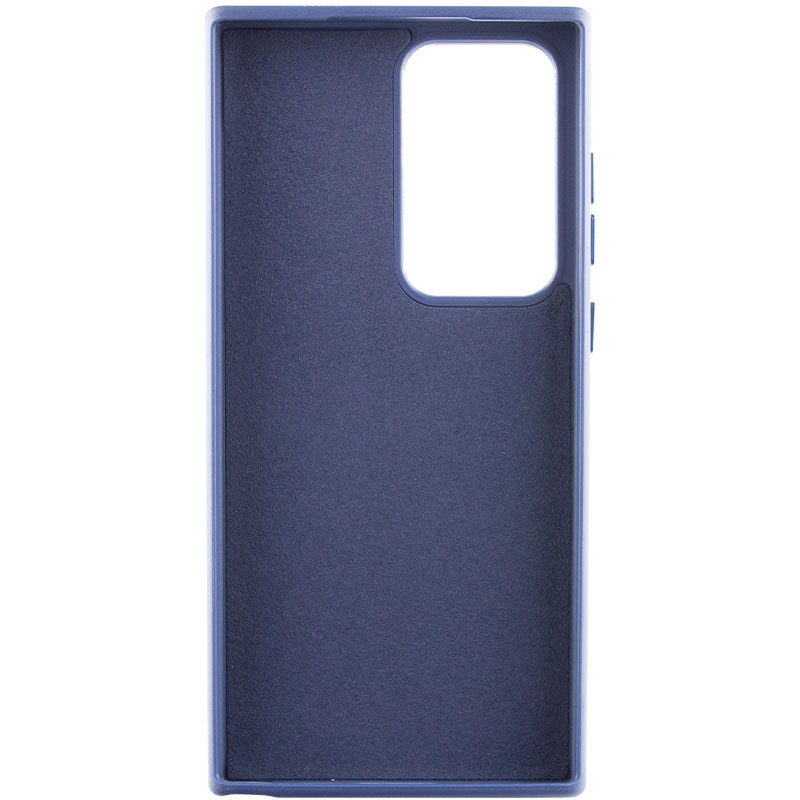 Фото Кожаный чехол Bonbon Leather Metal Style для Samsung Galaxy S23 Ultra (Синий / Navy blue) в магазине vchehle.ua