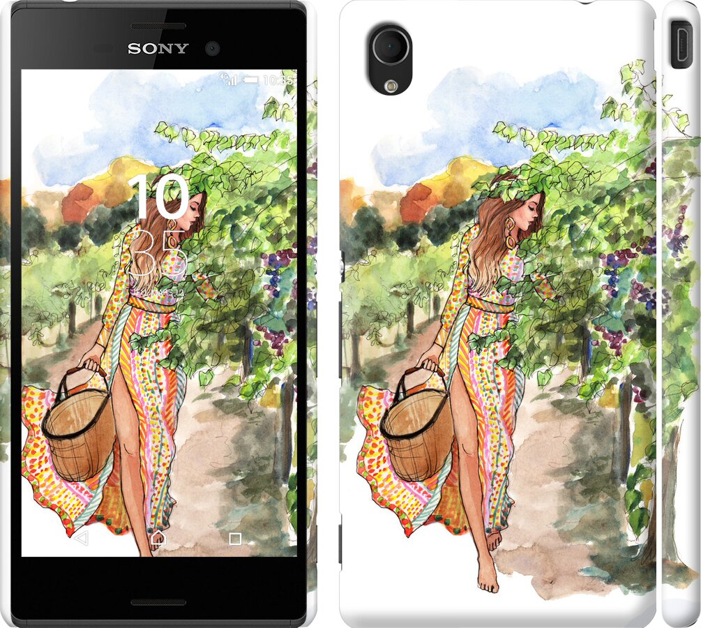 

Чехол Девушка Лето для Sony Xperia M4 Aqua E2312 103032