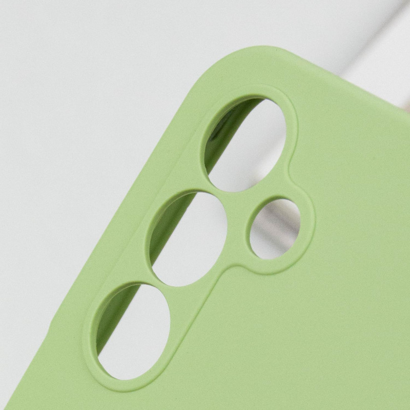 Замовити Чохол Silicone Cover Lakshmi Full Camera (AA) на Samsung Galaxy A16 4G/5G (Зелений / Pistachio) на vchehle.ua